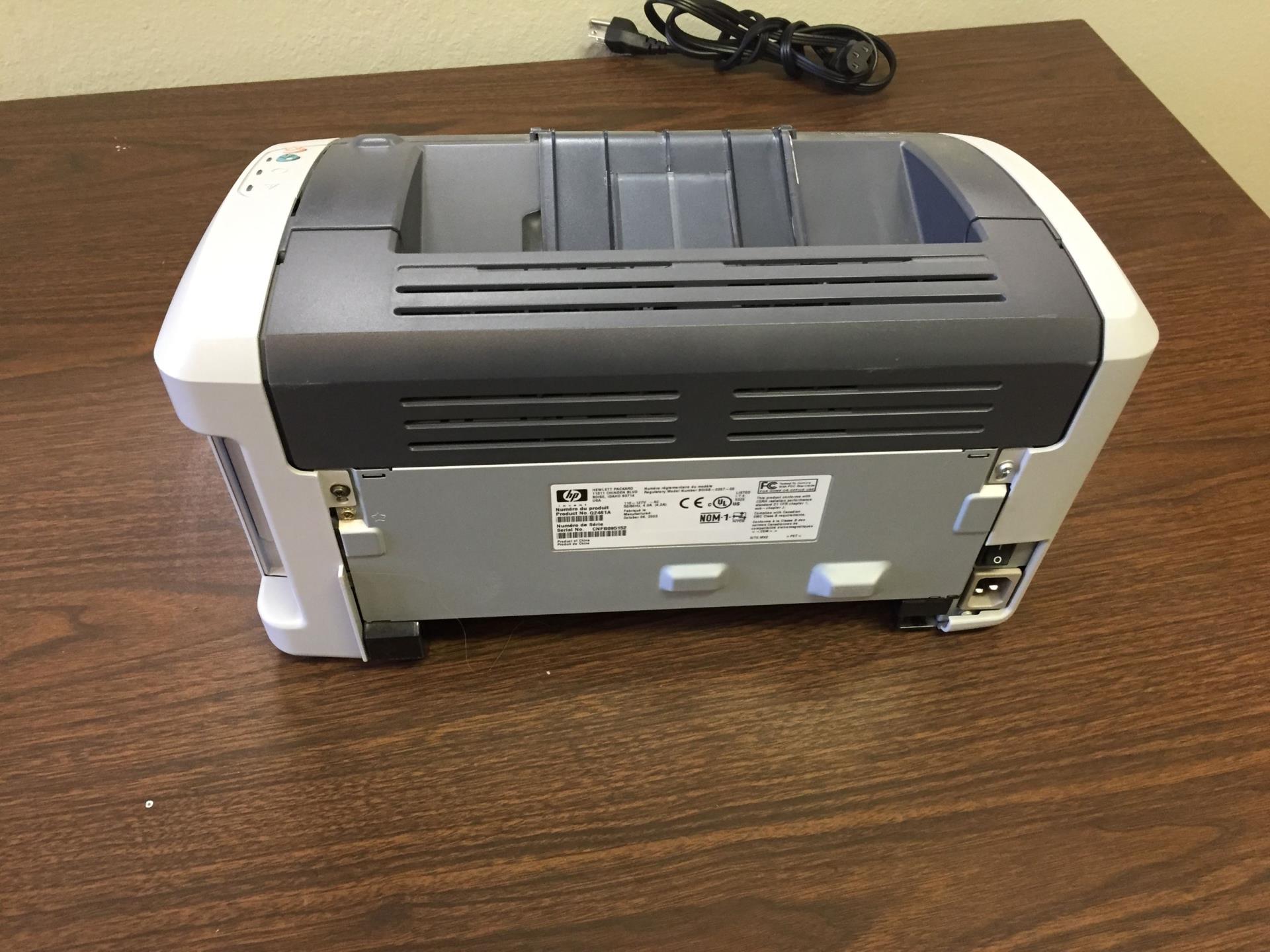 HP LaserJet 1012 Printer